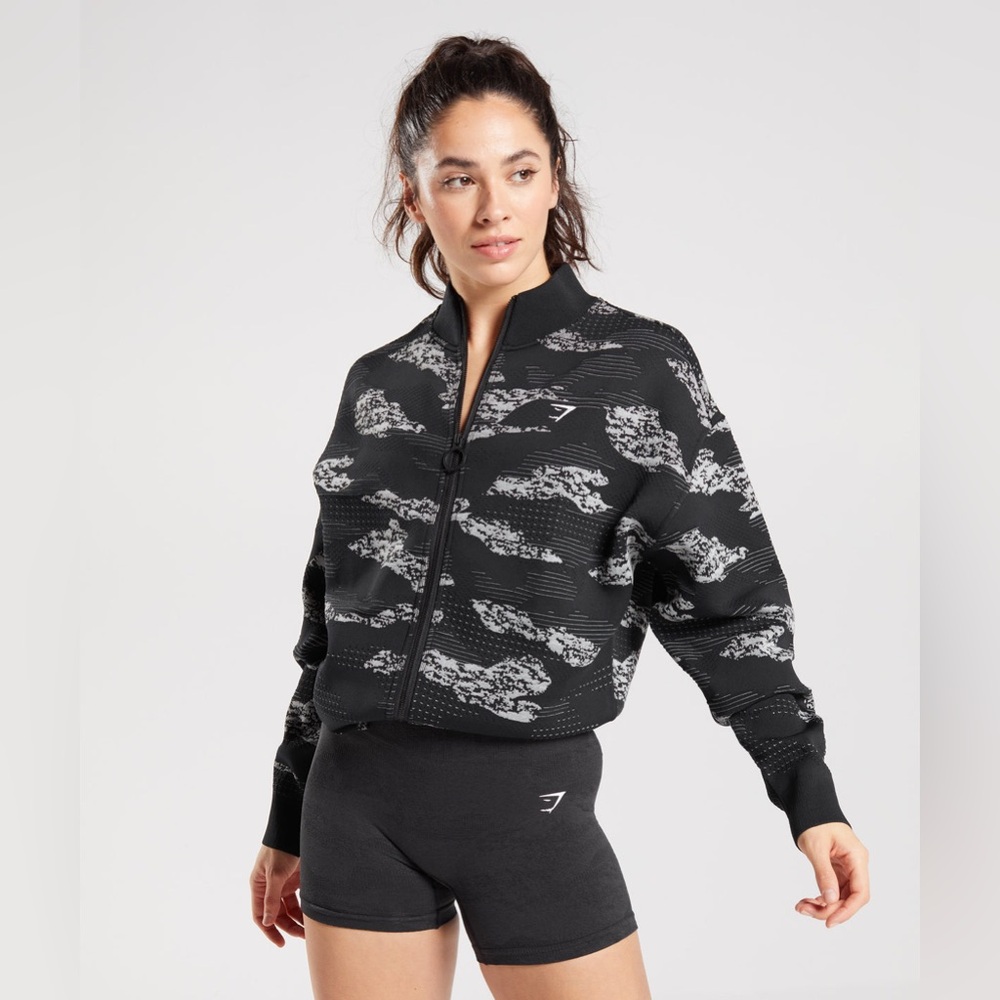 Gymshark Adapt Camo Seamless Track Jacket